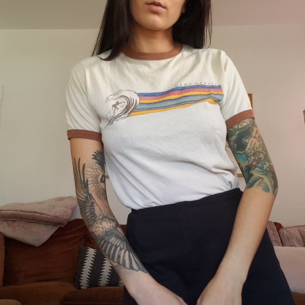 Re/done Ringer T-shirt